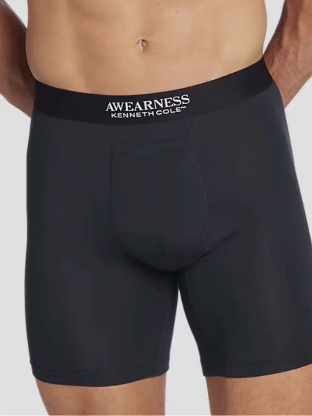 ⭐️ NWT Awearness Men's Black Boxer Briefs - 2 Pack
